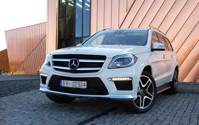 Mercedes-Benz GL cena 119900 przebieg: 179000, rok produkcji 2013 z Katowice małe 781